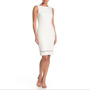 TOMMY HILFIGER Lattice Trim Designer Dress